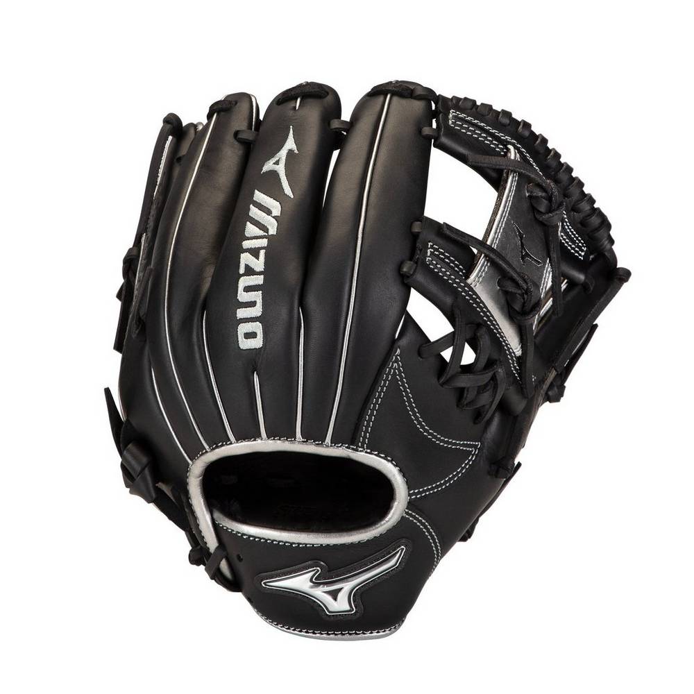 Mizuno MVP Prime SE Infield 11.5" - Bayan Eldiven - Siyah/Gümüş Türkiye (KHPBTF-314)